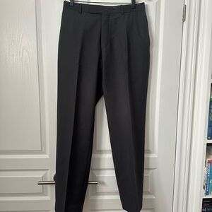 Classic 100% virgin wool Hugo Boss Black Trousers